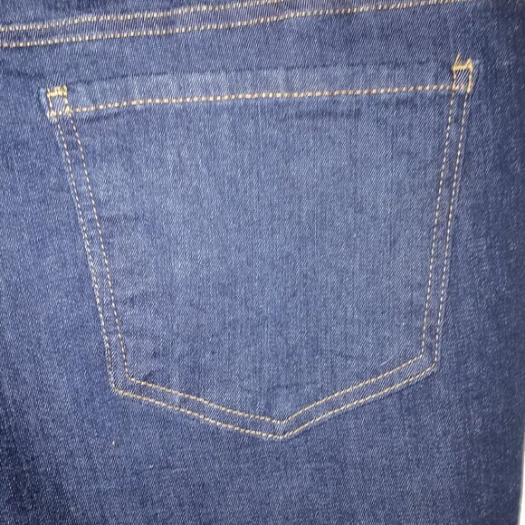 'NYDJ' Skinny Dark wash Jeans Size 14 EUC - Picture 7 of 10